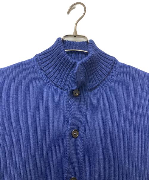 Zanone（ザノーネ）Zanone (ザノーネ) CHIOTOスタンドカラーニットカーディガン ネイビー サイズ:54の古着・服飾アイテム