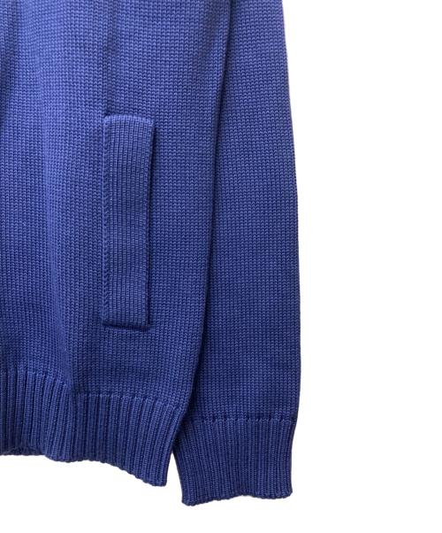 Zanone（ザノーネ）Zanone (ザノーネ) CHIOTOスタンドカラーニットカーディガン ネイビー サイズ:54の古着・服飾アイテム