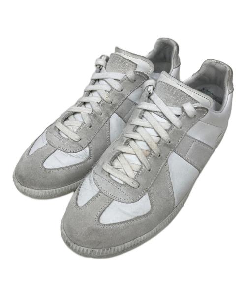 Maison Margiela（メゾンマルジェラ）Maison Margiela (メゾンマルジェラ) レプリカジャーマントレーナー ホワイト サイズ:40 1/2の古着・服飾アイテム