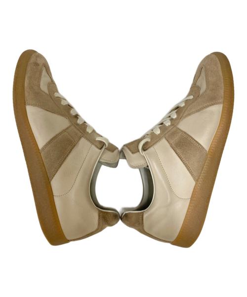 Maison Margiela（メゾンマルジェラ）Maison Margiela (メゾンマルジェラ) レプリカジャーマントレーナー ベージュ サイズ:41の古着・服飾アイテム