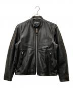 Schottショット）の古着「70’S SINGLE RIDERS JACKET」｜ブラック