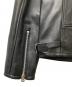 中古・古着 Schott (ショット) 70’S SINGLE RIDERS JACKET ブラック サイズ:L：43000円