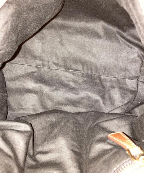 MIU MIU（ミュウミュウ）MIU MIU (ミュウミュウ) レザー2WAYバッグ ブラウンの古着・服飾アイテム