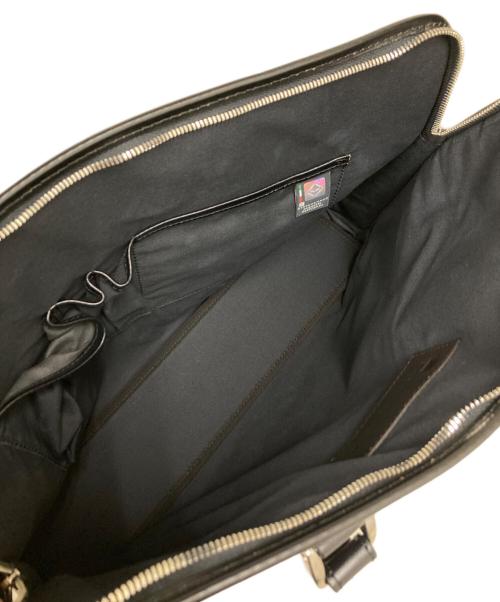 STEFANOMANO（ステファノマーノ）STEFANOMANO (ステファノマーノ) オールレザーブリーフケース ブラックの古着・服飾アイテム