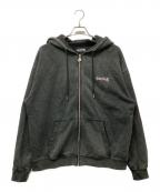 SUPPLIERサプライヤー）の古着「ライトストーンジップパーカー」｜ブラック