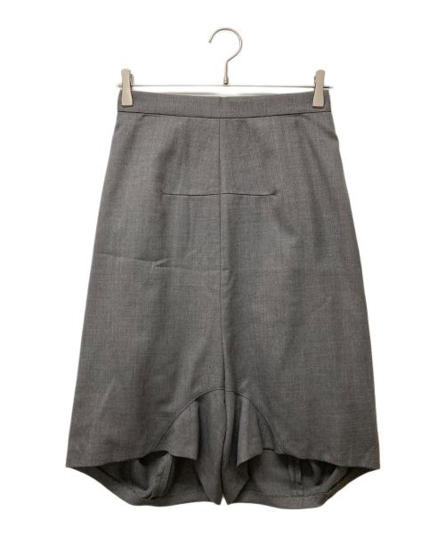 JUNYA WATANABE COMME des GARCONS（ジュンヤワタナベ コムデギャルソン）JUNYA WATANABE COMME des GARCONS ((ジュンヤワタナベ コムデギャルソン) ウールタックサルエルパンツ グレー サイズ:Ｓの古着・服飾アイテム