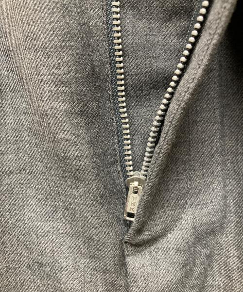 JUNYA WATANABE COMME des GARCONS（ジュンヤワタナベ コムデギャルソン）JUNYA WATANABE COMME des GARCONS ((ジュンヤワタナベ コムデギャルソン) ウールタックサルエルパンツ グレー サイズ:Ｓの古着・服飾アイテム