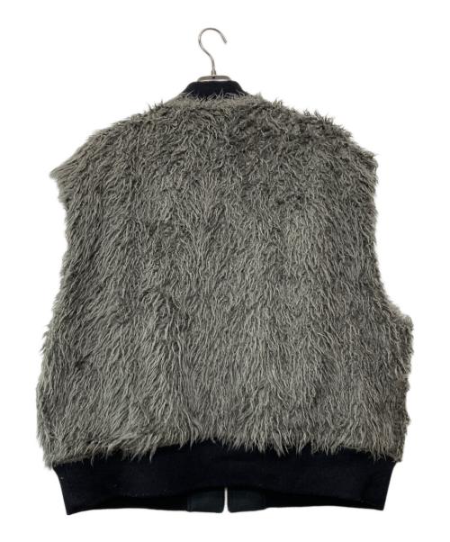 URU（ウル）URU (ウル) リバーシブルボアベスト ブラック サイズ:1の古着・服飾アイテム