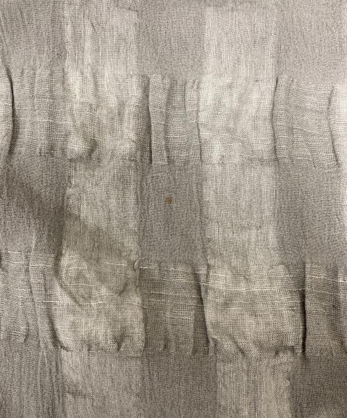 ISSEY MIYAKE MEN（イッセイミヤケメン）ISSEY MIYAKE MEN (イッセイミヤケメン) リネン混パーカー グレー サイズ:SIZE 4の古着・服飾アイテム