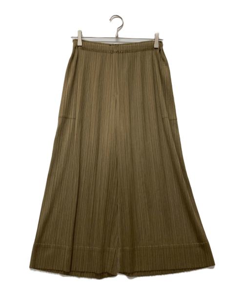 PLEATS PLEASE（プリーツプリーズ）PLEATS PLEASE (プリーツプリーズ) プリーツパンツ カーキ サイズ:SIZE 3の古着・服飾アイテム