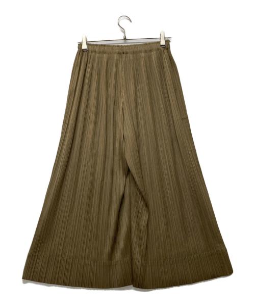 PLEATS PLEASE（プリーツプリーズ）PLEATS PLEASE (プリーツプリーズ) プリーツパンツ カーキ サイズ:SIZE 3の古着・服飾アイテム