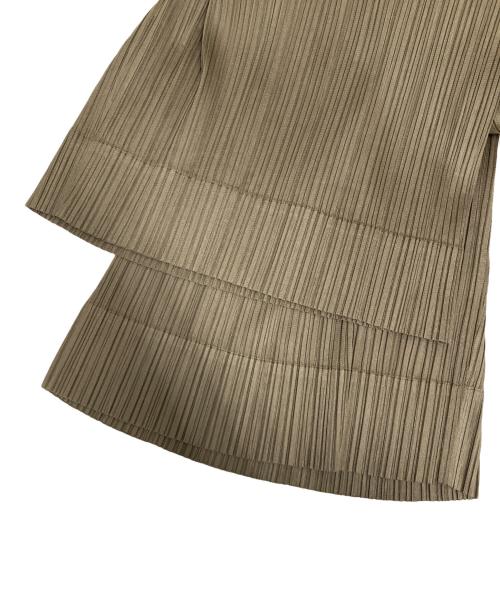 PLEATS PLEASE（プリーツプリーズ）PLEATS PLEASE (プリーツプリーズ) プリーツパンツ カーキ サイズ:SIZE 3の古着・服飾アイテム