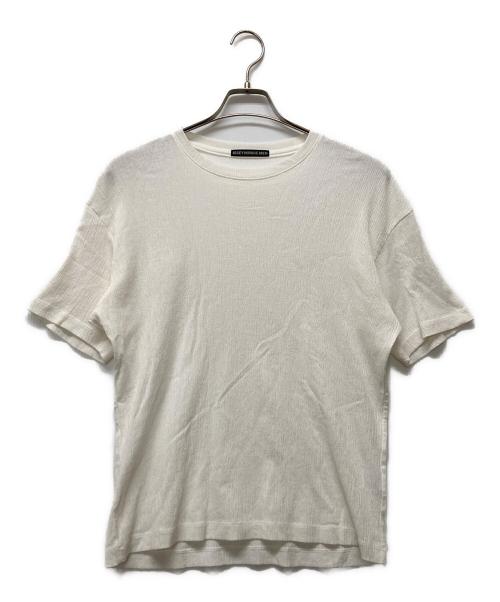 ISSEY MIYAKE MEN（イッセイミヤケメン）ISSEY MIYAKE MEN (イッセイミヤケメン) プリーツTシャツ ホワイト サイズ:1の古着・服飾アイテム
