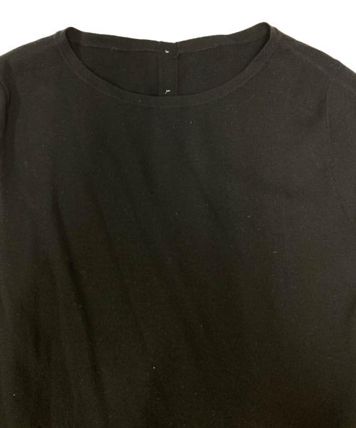 23区（ニジュウサンク）23区 (ニジュウサンク) 【洗える】ハイカウントライトタフタ ドッキング ワンピース ブラック サイズ:SIZE 38 未使用品の古着・服飾アイテム