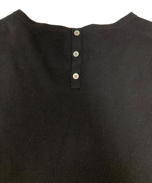 23区（ニジュウサンク）23区 (ニジュウサンク) 【洗える】ハイカウントライトタフタ ドッキング ワンピース ブラック サイズ:SIZE 38 未使用品の古着・服飾アイテム