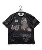 UMBRO×TIGRAN AVETISYAN×ELIMINATORアンブロ×ティグラン アヴェティスヤン×エリミネイター）の古着「THE PROOF T-SHIRT」｜ブラック