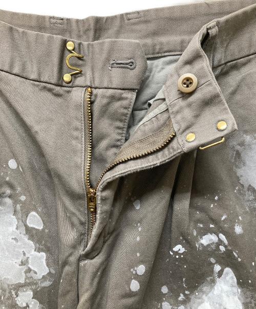 KOLOR（カラー）KOLOR (カラー) 24AW ペイントパンツ ブラウン サイズ:2の古着・服飾アイテム