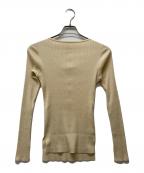 AURALEE×Ron Hermanオーラリー×ロンハーマン）の古着「別注ボートネックリブニット」｜ベージュ