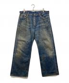 YOHJI YAMAMOTO×SPOTTED HORSE CRAFTヨウジヤマモト×スポテッドホースクラフト）の古着「デニムパンツ」｜インディゴ