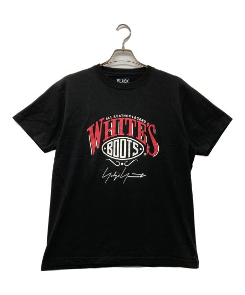 BLACK Scandal Yohji Yamamoto（ブラックスキャンダルヨウジヤマモト）BLACK Scandal Yohji Yamamoto (ブラックスキャンダルヨウジヤマモト) プリントTシャツ ブラック サイズ:4の古着・服飾アイテム
