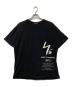 Y's（ワイズ）の古着「プリントTシャツ」｜ブラック