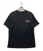 BALENCIAGAバレンシアガ）の古着「キャンペーンロゴプリントTシャツ」｜ブラック