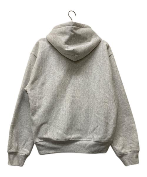 stussy（ステューシー）stussy (ステューシー) Dot sport zip hoodie グレー サイズ:Lの古着・服飾アイテム