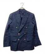 De Petrilloデペトリロ）の古着「ヘリンボーンダブルジャケット」｜ネイビー