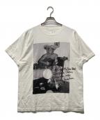 BIOTOP×Bruce Weber×10Cビオトープ×ブルース・ウェバー×テンシー）の古着「Photo T-shirts」｜ホワイト