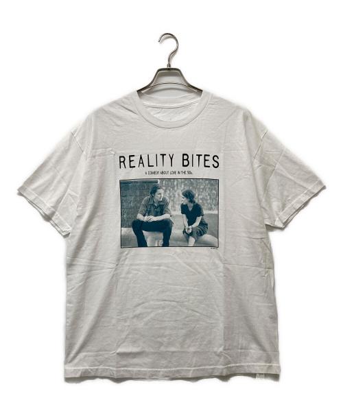 WEBER（ウェーバー）Weber (ウェーバー) Reality Bites ムービーTEE ホワイト サイズ:XLの古着・服飾アイテム