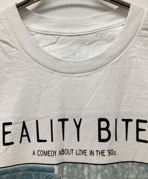WEBER（ウェーバー）Weber (ウェーバー) Reality Bites ムービーTEE ホワイト サイズ:XLの古着・服飾アイテム