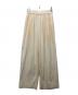 BEIGE（ベイジ）の古着「SPIGA / イージータックワイドパンツ」｜アイボリー