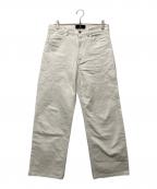 ANREALAGEアンリアレイジ）の古着「花柄刺繍パンツ」｜ホワイト