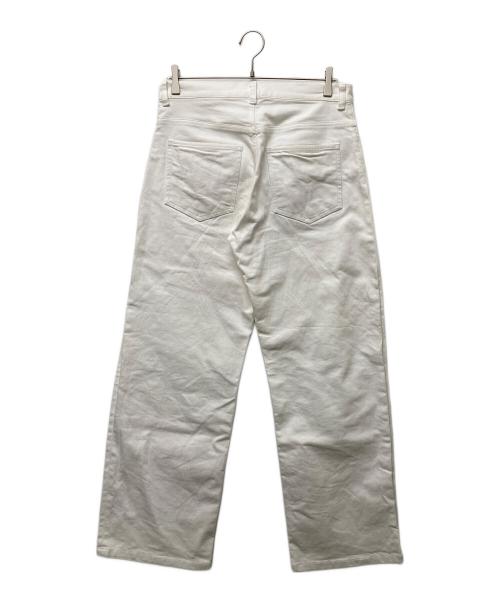 ANREALAGE（アンリアレイジ）ANREALAGE (アンリアレイジ) 花柄刺繍パンツ ホワイト サイズ:46の古着・服飾アイテム