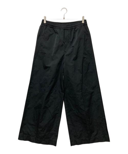 MM6 Maison Margiela（エムエムシックスメゾンマルジェラ）MM6 Maison Margiela (エムエムシックスメゾンマルジェラ) ワイドイージーナイロンパンツ ブラック サイズ:46の古着・服飾アイテム