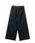 MM6 Maison Margiela (エムエムシックスメゾンマルジェラ) ワイドイージーナイロンパンツ ブラック サイズ:46：25000円