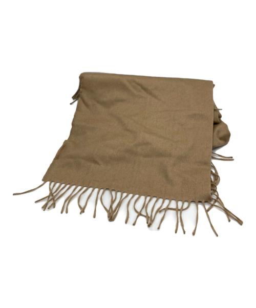 MaxMara（マックスマーラ）MaxMara (マックスマーラ) カシミヤマフラー ベージュの古着・服飾アイテム