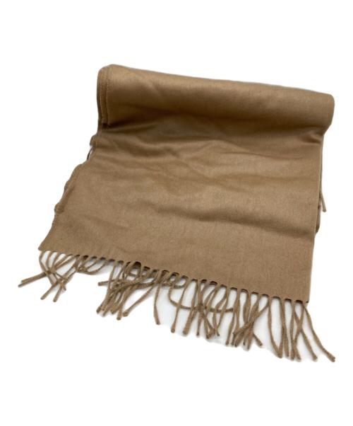 MaxMara（マックスマーラ）MaxMara (マックスマーラ) カシミヤマフラー ベージュの古着・服飾アイテム