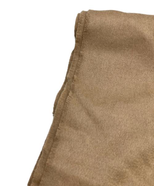 MaxMara（マックスマーラ）MaxMara (マックスマーラ) カシミヤマフラー ベージュの古着・服飾アイテム