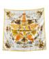HERMES (エルメス) カレ90 Pythagore イエロー サイズ:---：18000円