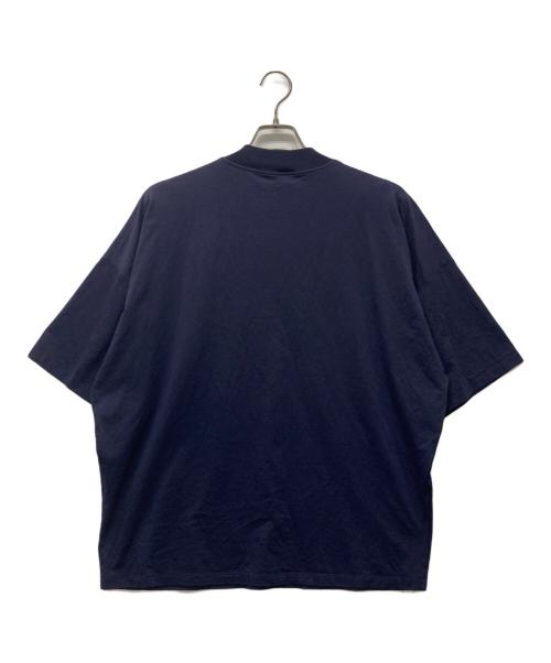 CABAN（キャバン）CABaN (キャバン) コットン ビルドネックTシャツ ネイビー サイズ:Freeの古着・服飾アイテム