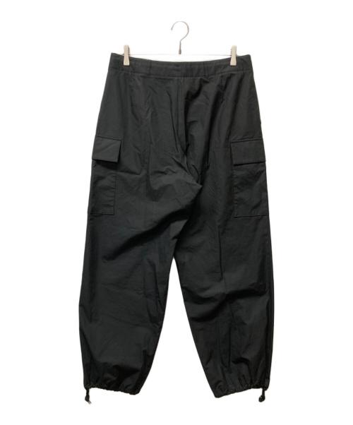ATON（エイトン）ATON (エイトン) NATURAL DYED WEATHER EASY CARGO PANTS ブラック サイズ:06の古着・服飾アイテム