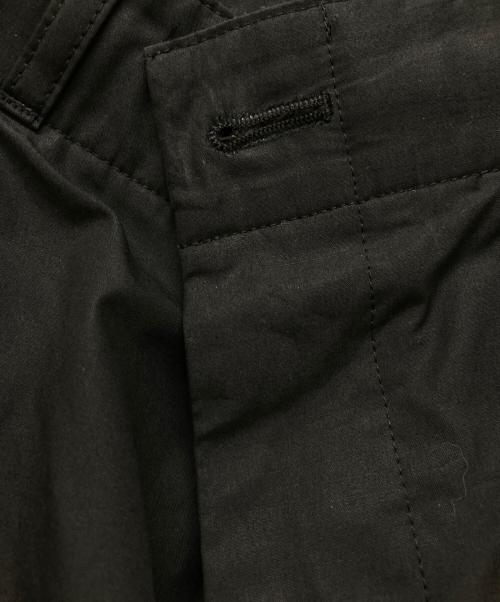 ATON（エイトン）ATON (エイトン) NATURAL DYED WEATHER EASY CARGO PANTS ブラック サイズ:06の古着・服飾アイテム