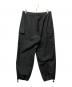 ATON (エイトン) NATURAL DYED WEATHER EASY CARGO PANTS ブラック サイズ:06：16000円