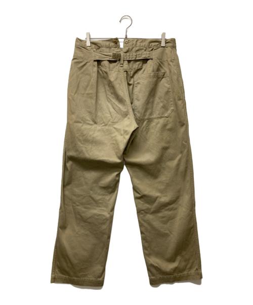 COMOLI（コモリ）COMOLI (コモリ) コットンチノ オーバーパンツ ベージュ サイズ:2の古着・服飾アイテム