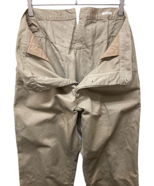 COMOLI（コモリ）COMOLI (コモリ) コットンチノ オーバーパンツ ベージュ サイズ:2の古着・服飾アイテム