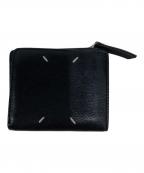 Maison Margielaメゾンマルジェラ）の古着「ゴートレザー 2つ折り ウォレット」｜ブラック