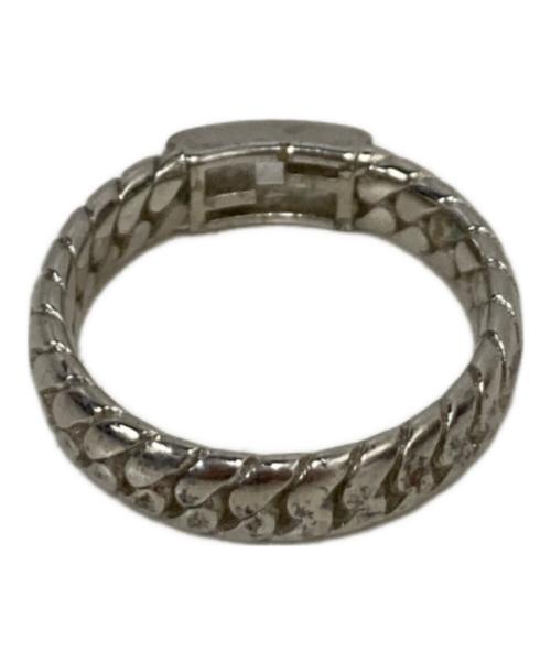 FENDI（フェンディ）FENDI (フェンディ) FFバケットリング シルバー サイズ:Mの古着・服飾アイテム