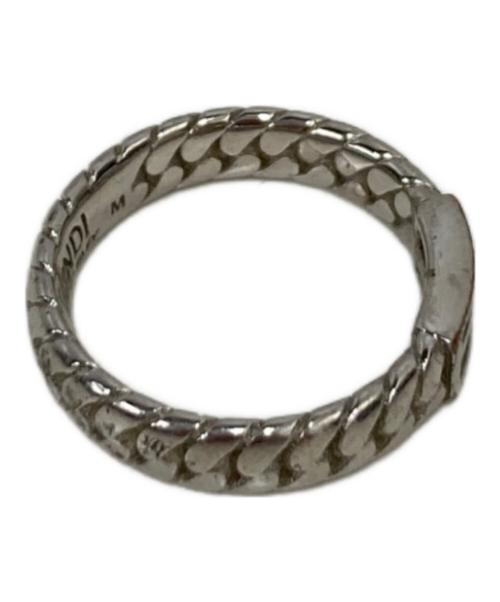 FENDI（フェンディ）FENDI (フェンディ) FFバケットリング シルバー サイズ:Mの古着・服飾アイテム