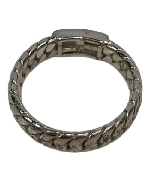 FENDI（フェンディ）FENDI (フェンディ) FFバケットリング シルバー サイズ:Mの古着・服飾アイテム